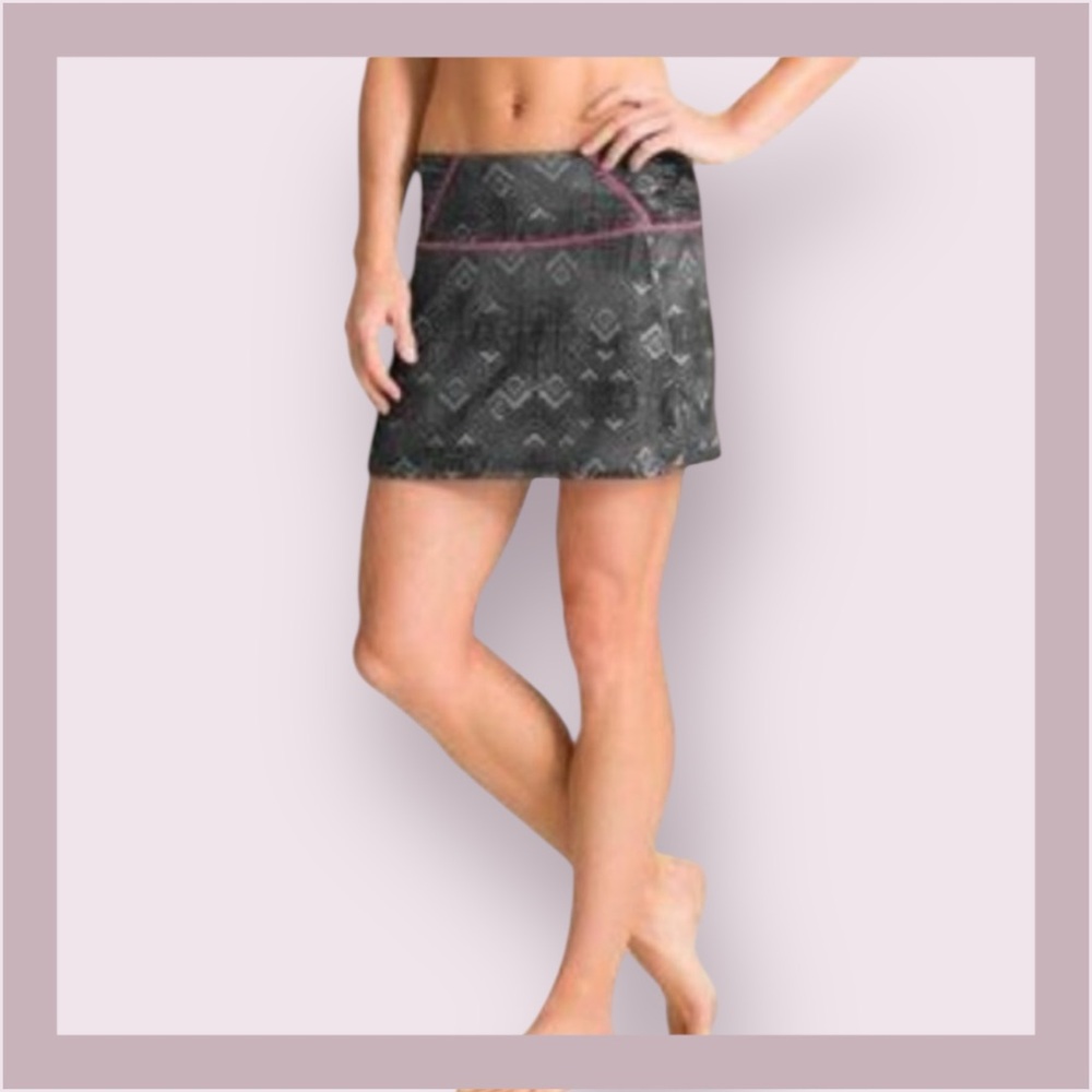 Athleta Sprint Asphalt Isoceles Athletic Skort